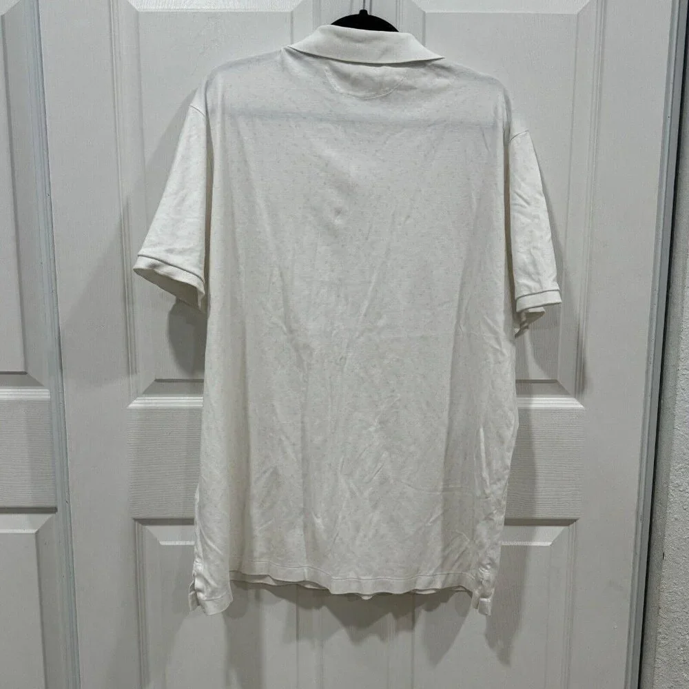 Polo Ralph Lauren Polo Shirt‎ Classic Fit Design Mens 2XL Whit